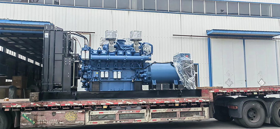 必一品质玉柴系列“ZF-Y1500”1500KW 柴油发电机组两台发往四川