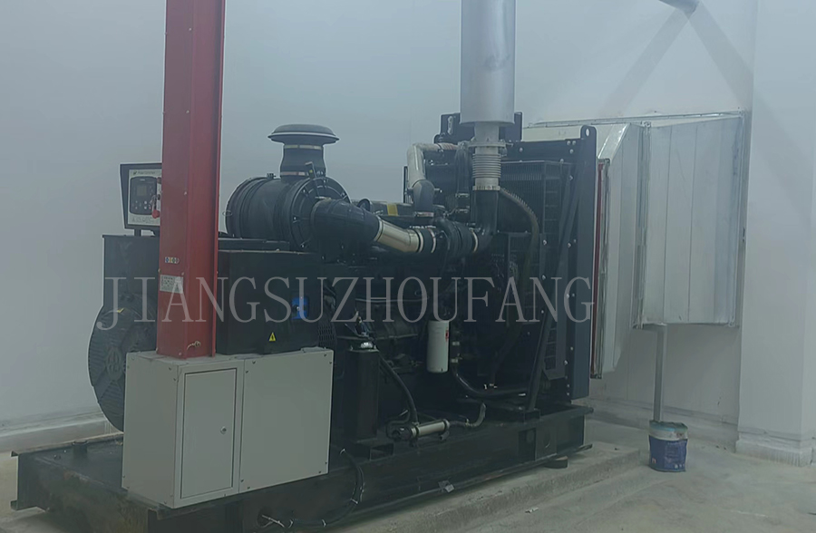 瑞金机场东风康明斯320KW120KW机组调试验收完毕交付使用